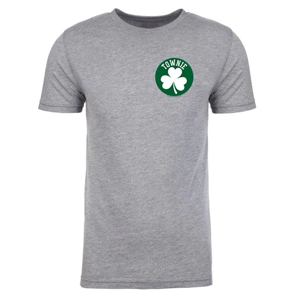 City on a Hill Shamrock Townie Men's Tri-Blend T-Shirt - Image 2