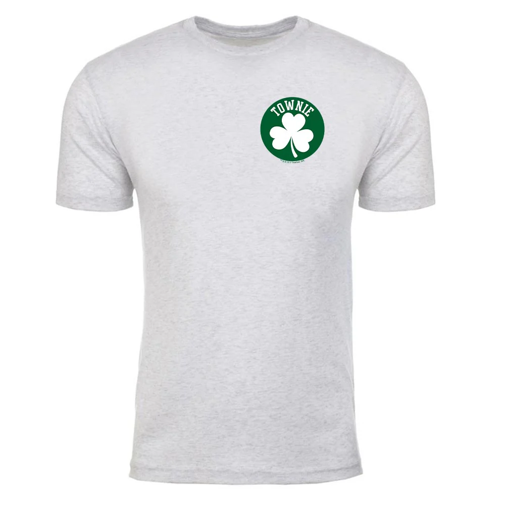 City on a Hill Shamrock Townie Men's Tri-Blend T-Shirt - Image 3