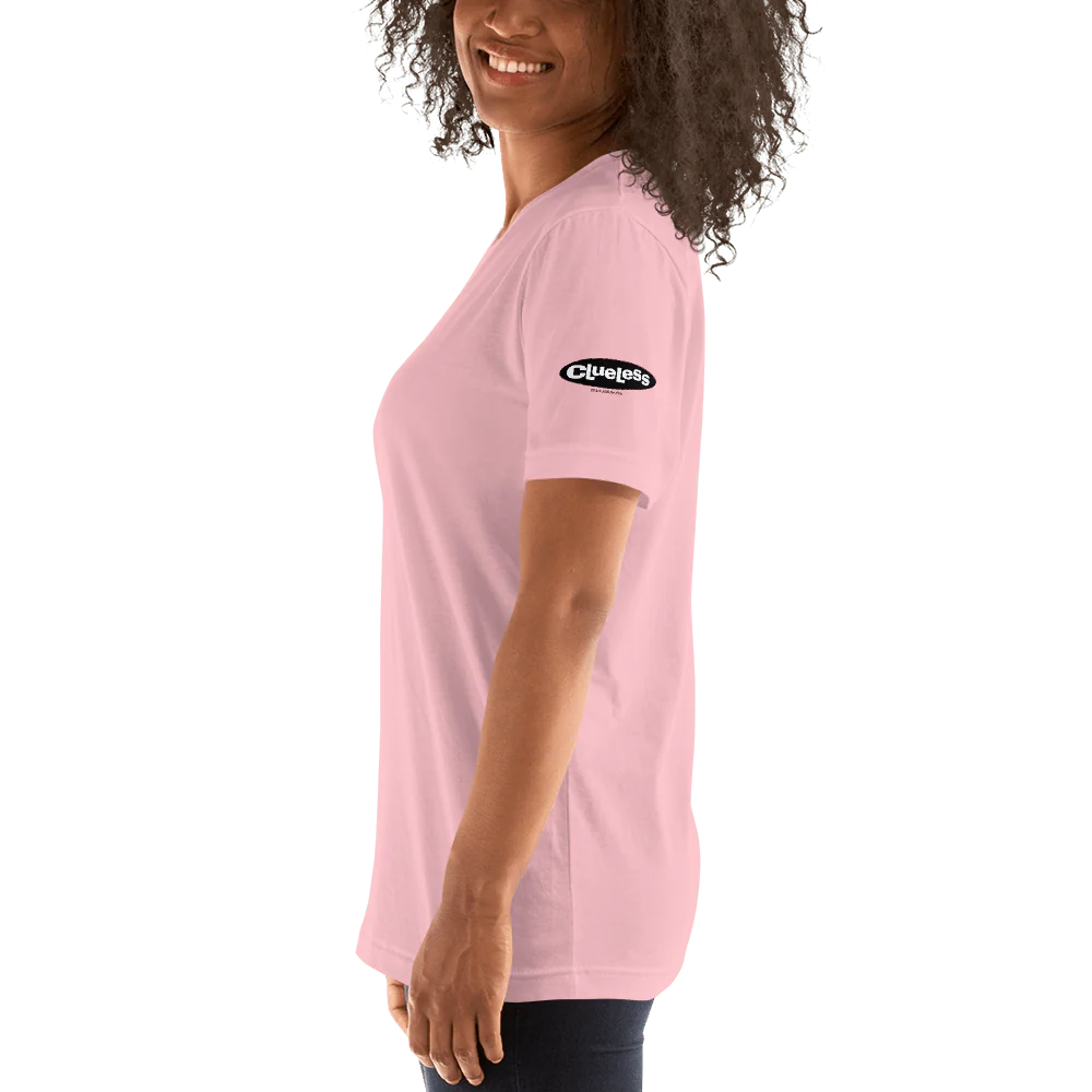 Clueless As If Plaid Adult Short Sleeve T-Shirt - Image 3