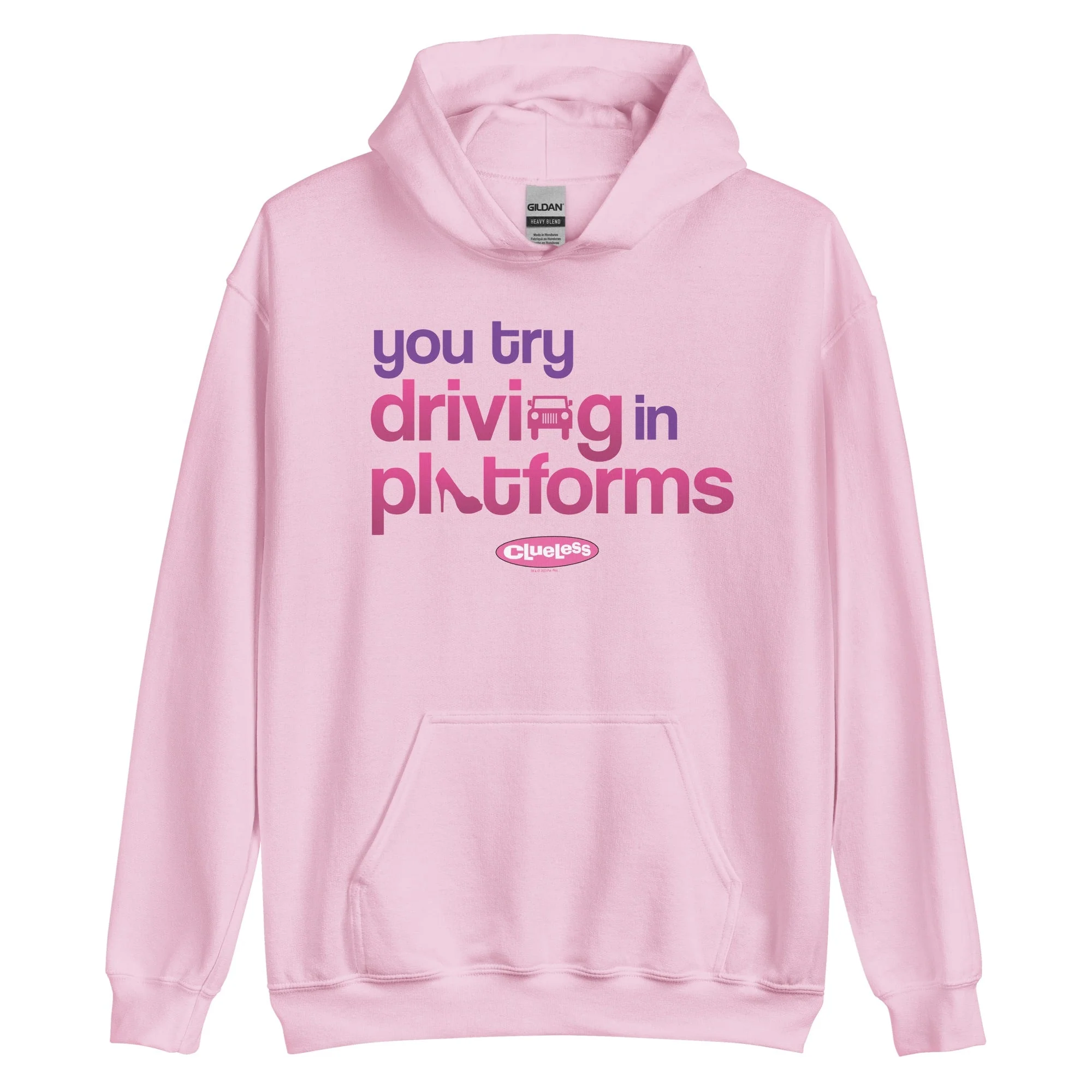 Clueless Driving In Platforms Hooded Sweatshirt - Image 5