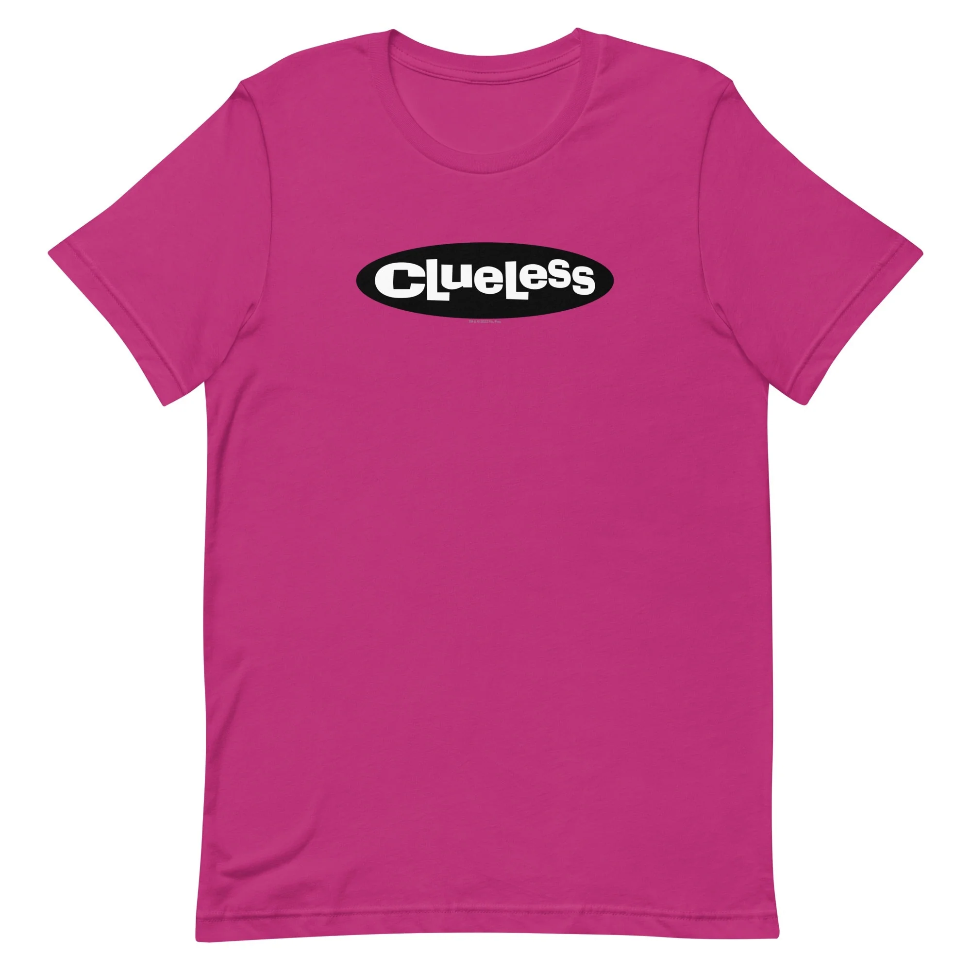 Clueless Logo Adult Short Sleeve T-Shirt