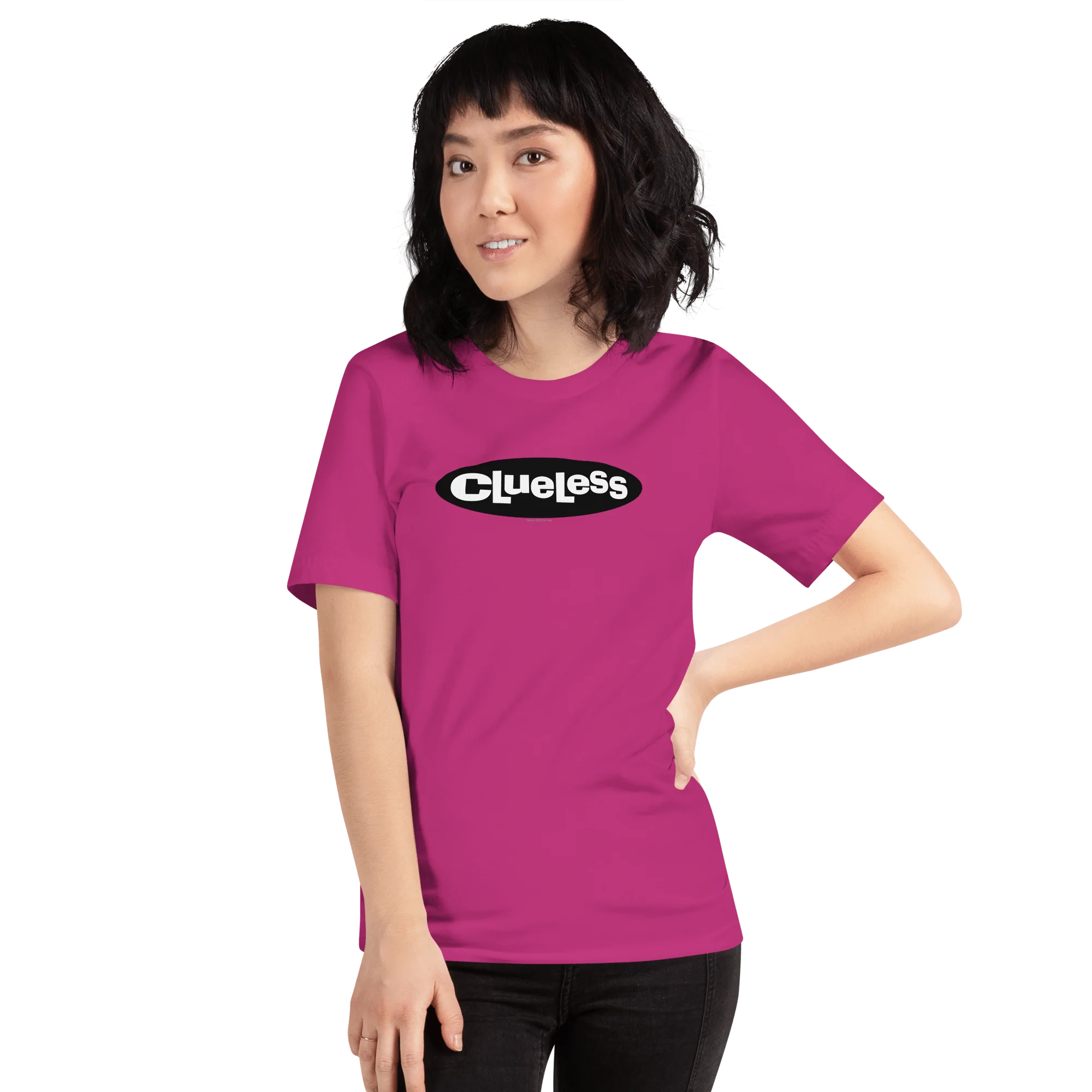 Clueless Logo Adult Short Sleeve T-Shirt - Image 4