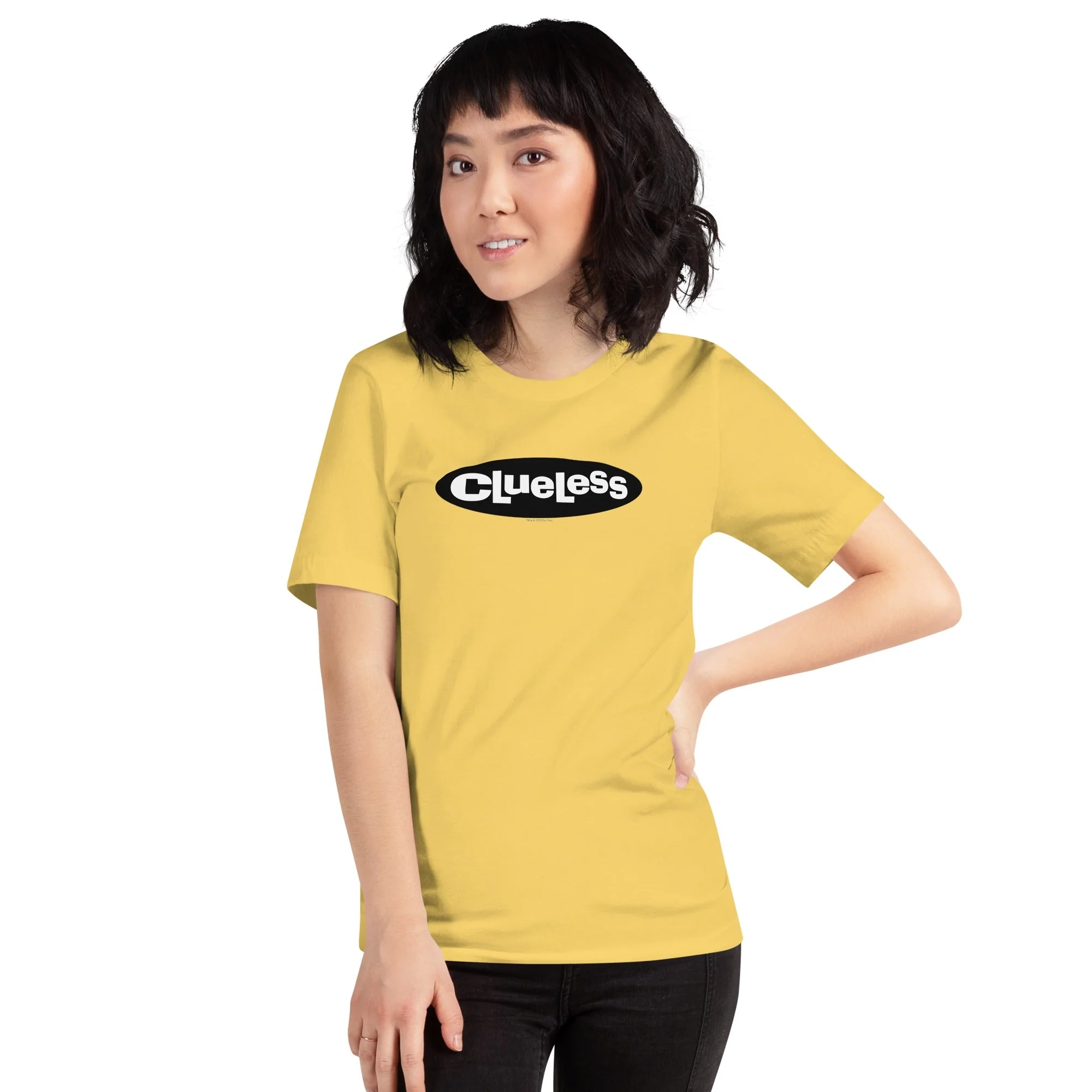 Clueless Logo Adult Short Sleeve T-Shirt - Image 5