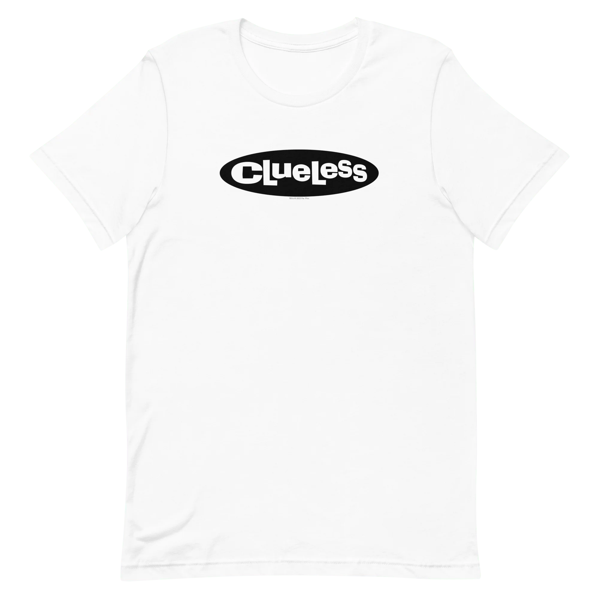 Clueless Logo Adult Short Sleeve T-Shirt - Image 7