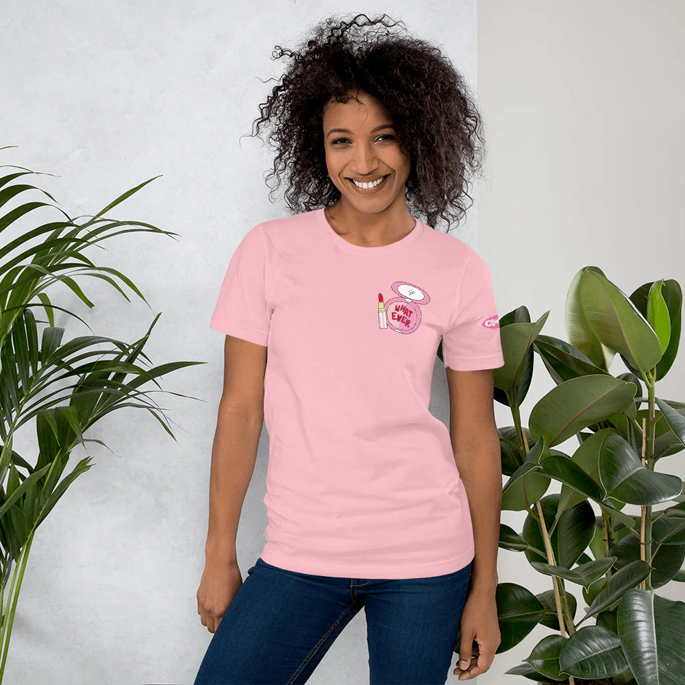 Clueless Whatever Adult Short Sleeve T-Shirt - Image 2