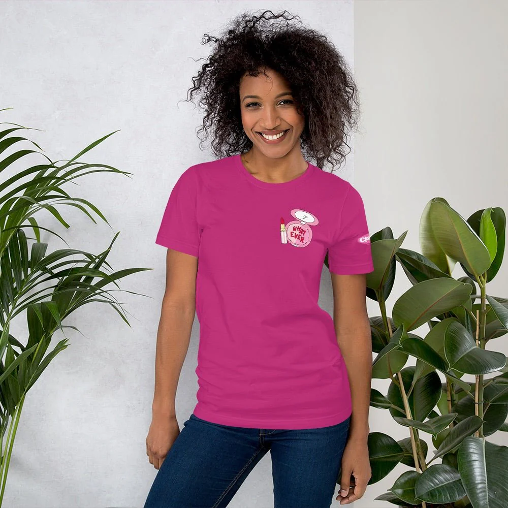 Clueless Whatever Adult Short Sleeve T-Shirt - Image 4