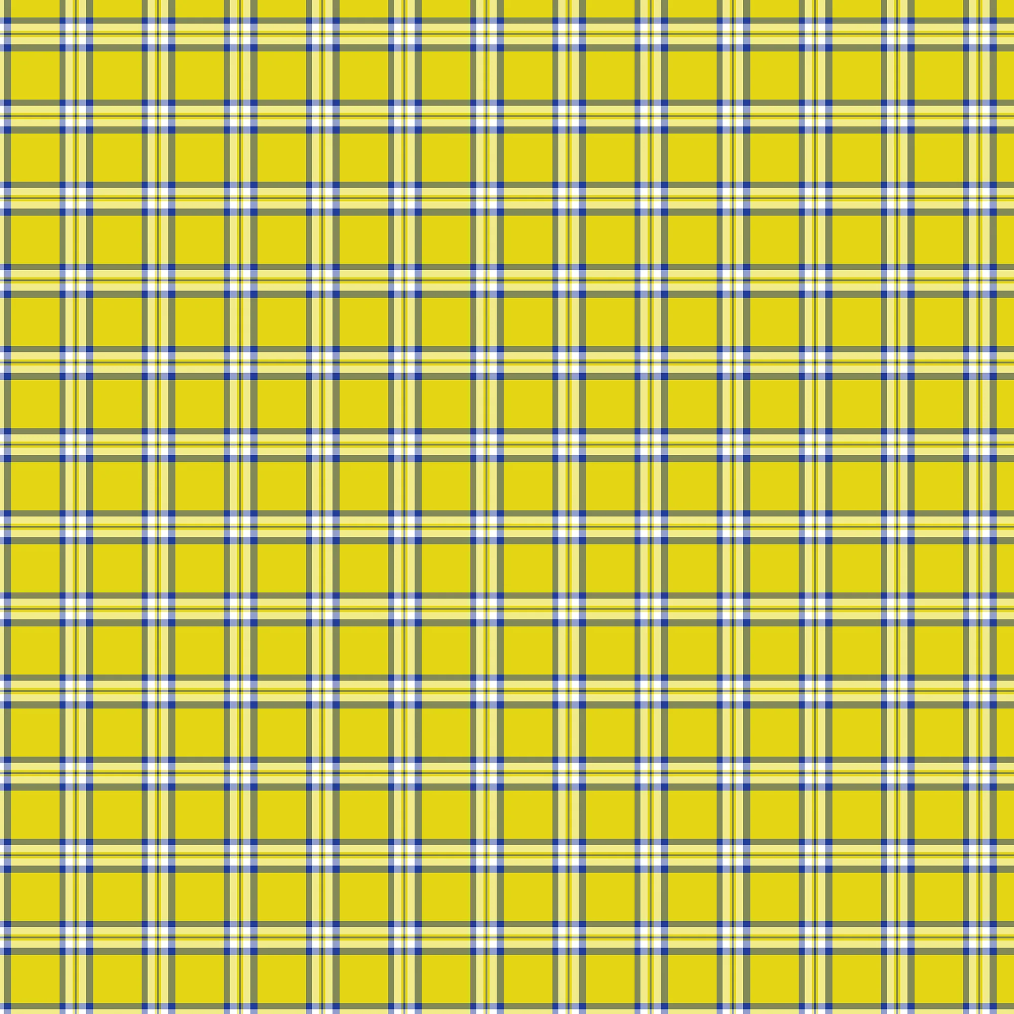 Clueless Yellow Plaid High-Waisted Leggings - Image 3