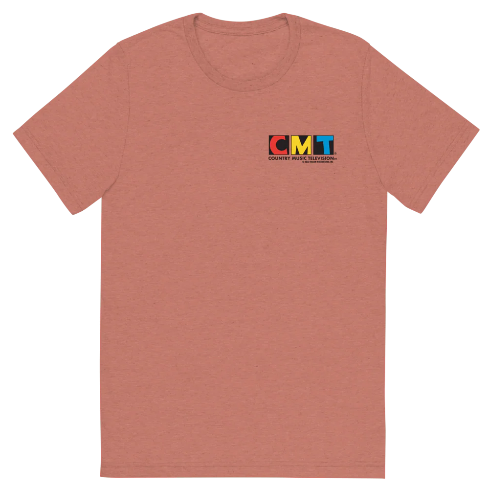 CMT Logo Adult Tri-Blend T-Shirt