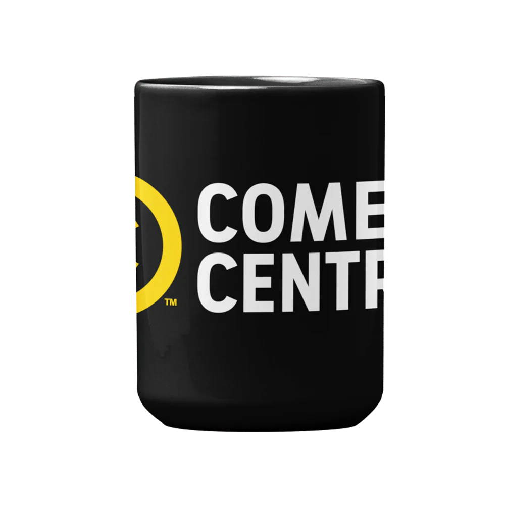 Comedy Central Logo Full Wrap Black Mug - Image 7