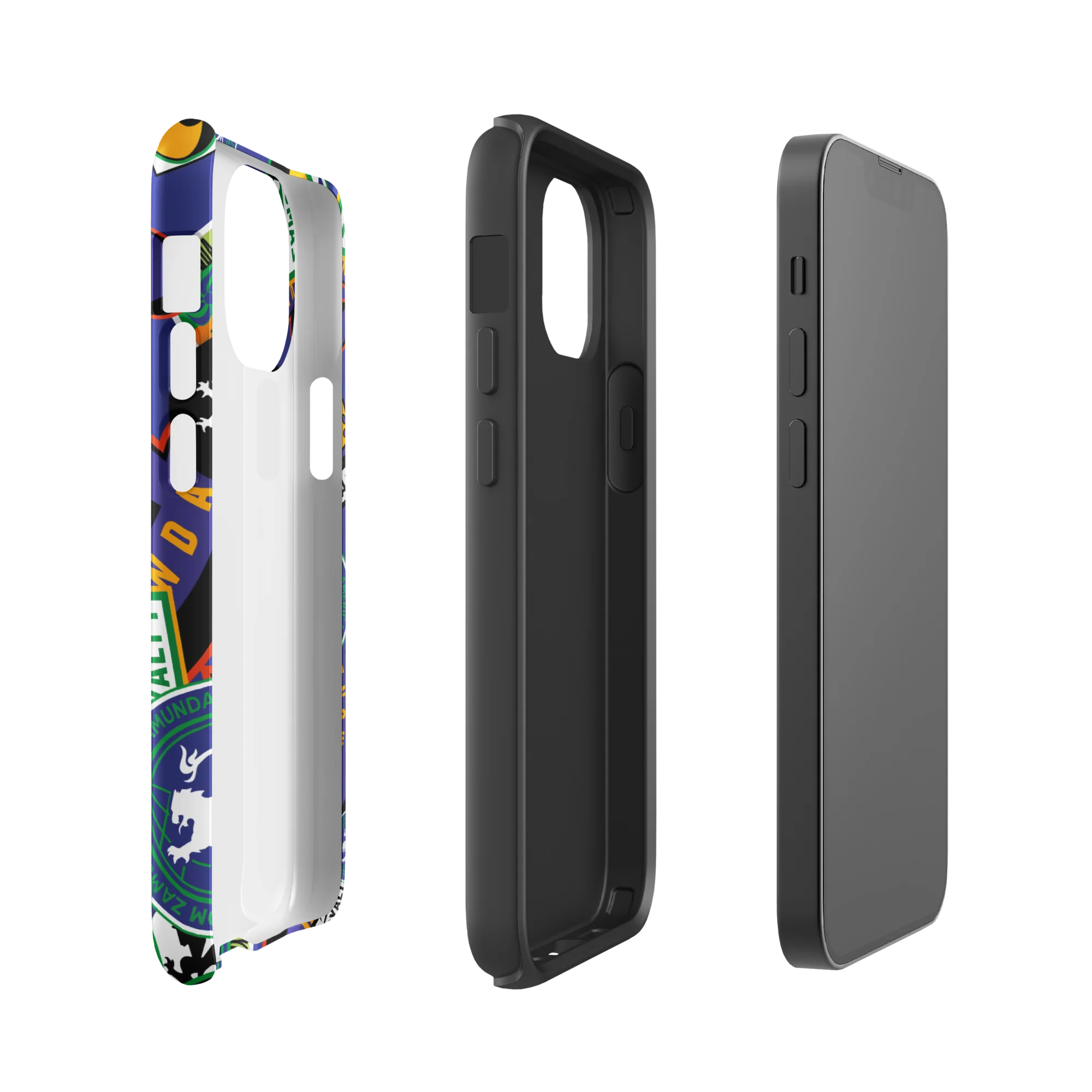 Coming To America Zamunda Pattern Tough Case for iPhone - Image 17