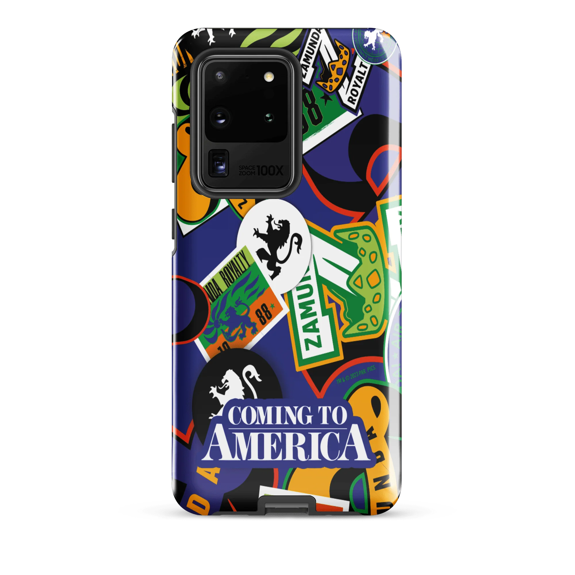 Coming To America Zamunda Pattern Tough Phone Case - Samsung - Image 10