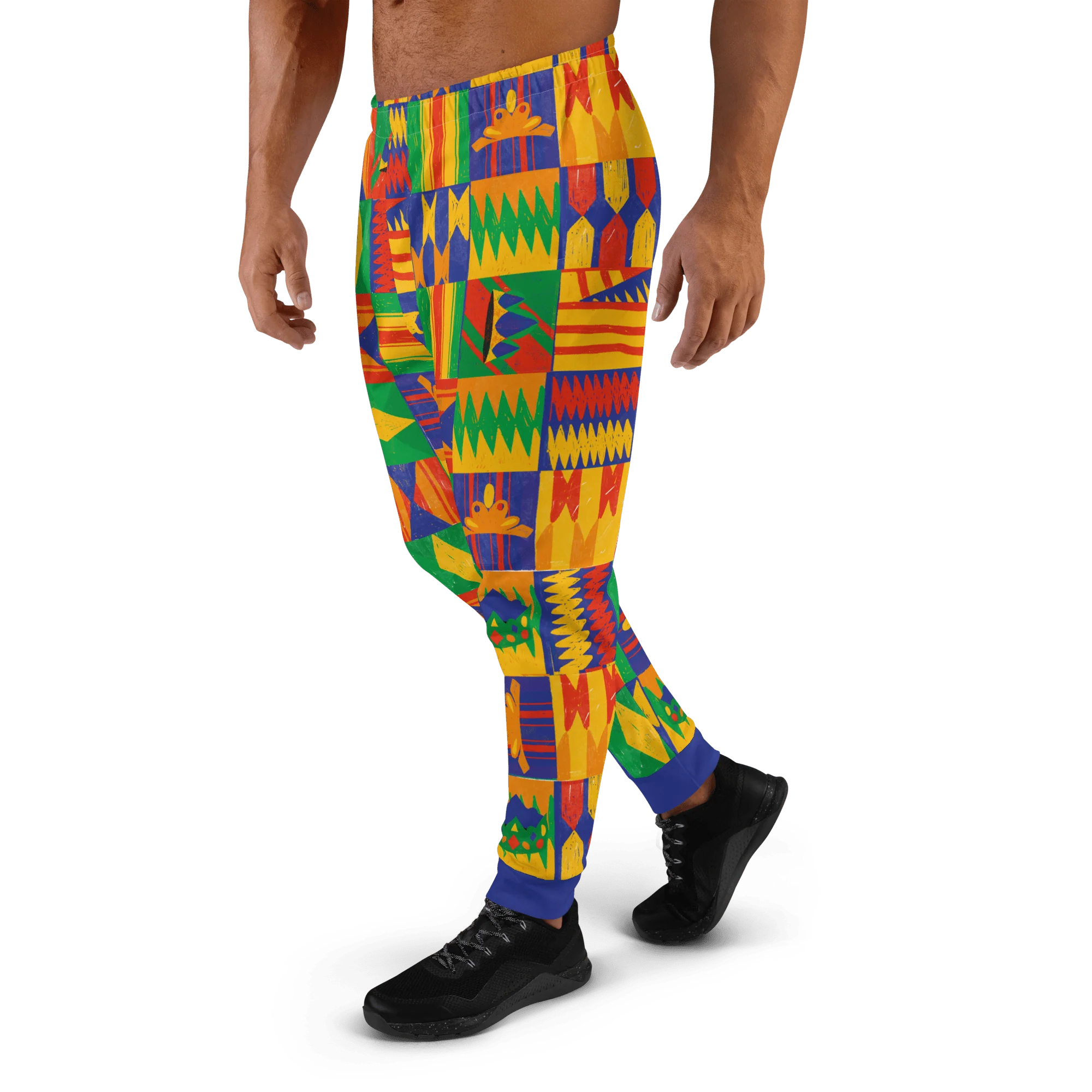 Coming To America Zamunda Pattern Unisex Joggers - Image 3