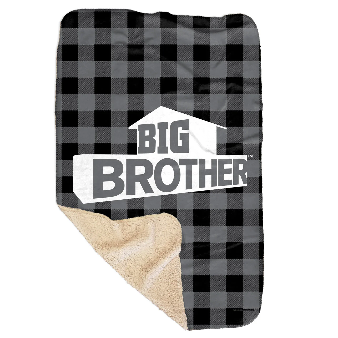 Big Brother Logo Sherpa Blanket - Image 5