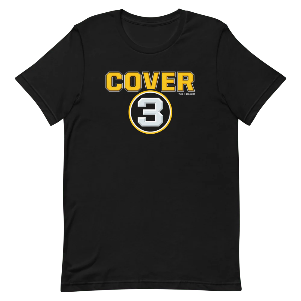 Cover 3 Logo Adult Short Sleeve T-Shirt