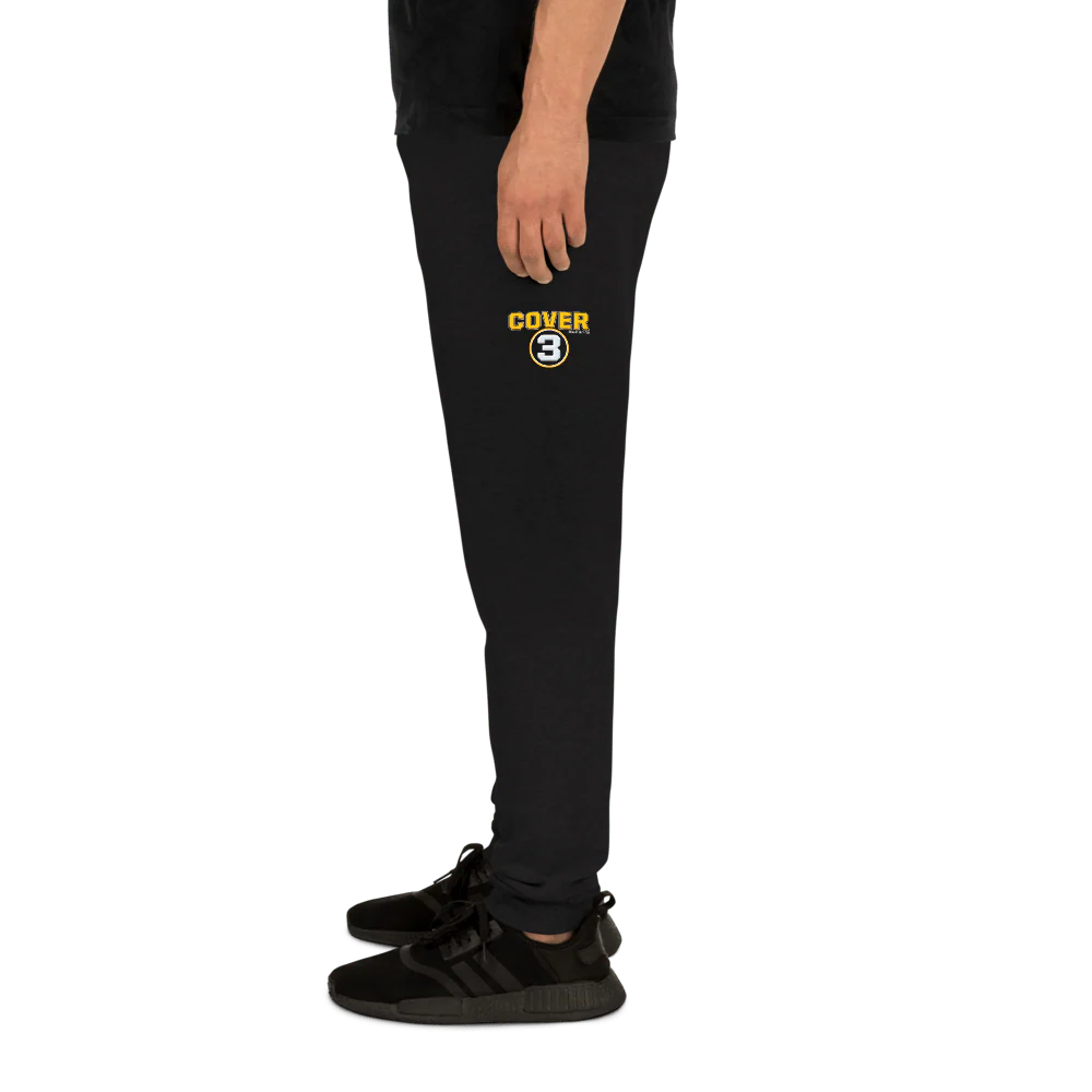 Cover 3 Logo Adult Fleece Joggers