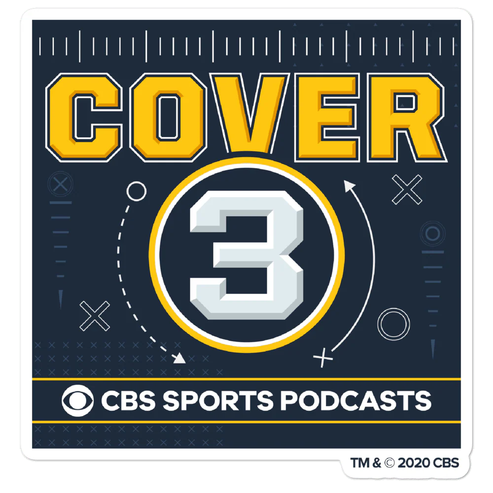 Cover 3 Podcast Die Cut Sticker - Image 2
