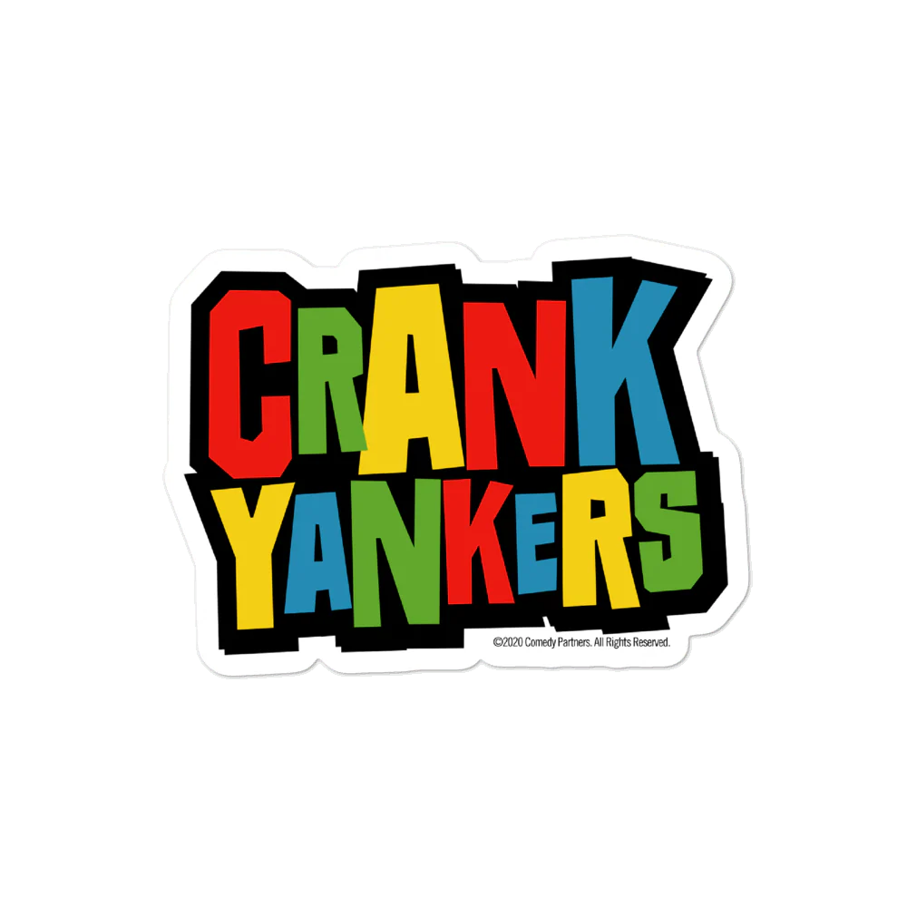 Crank Yankers Logo Die Cut Sticker
