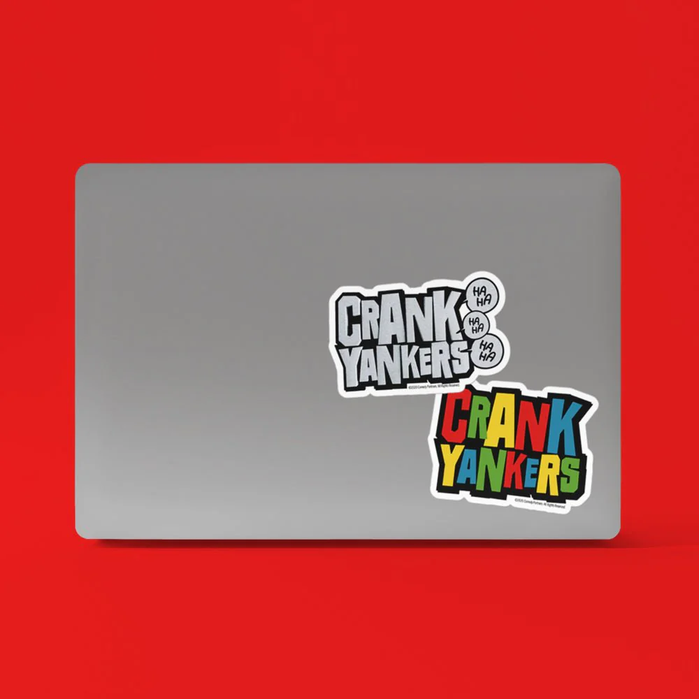 Crank Yankers Logo Die Cut Sticker - Image 2