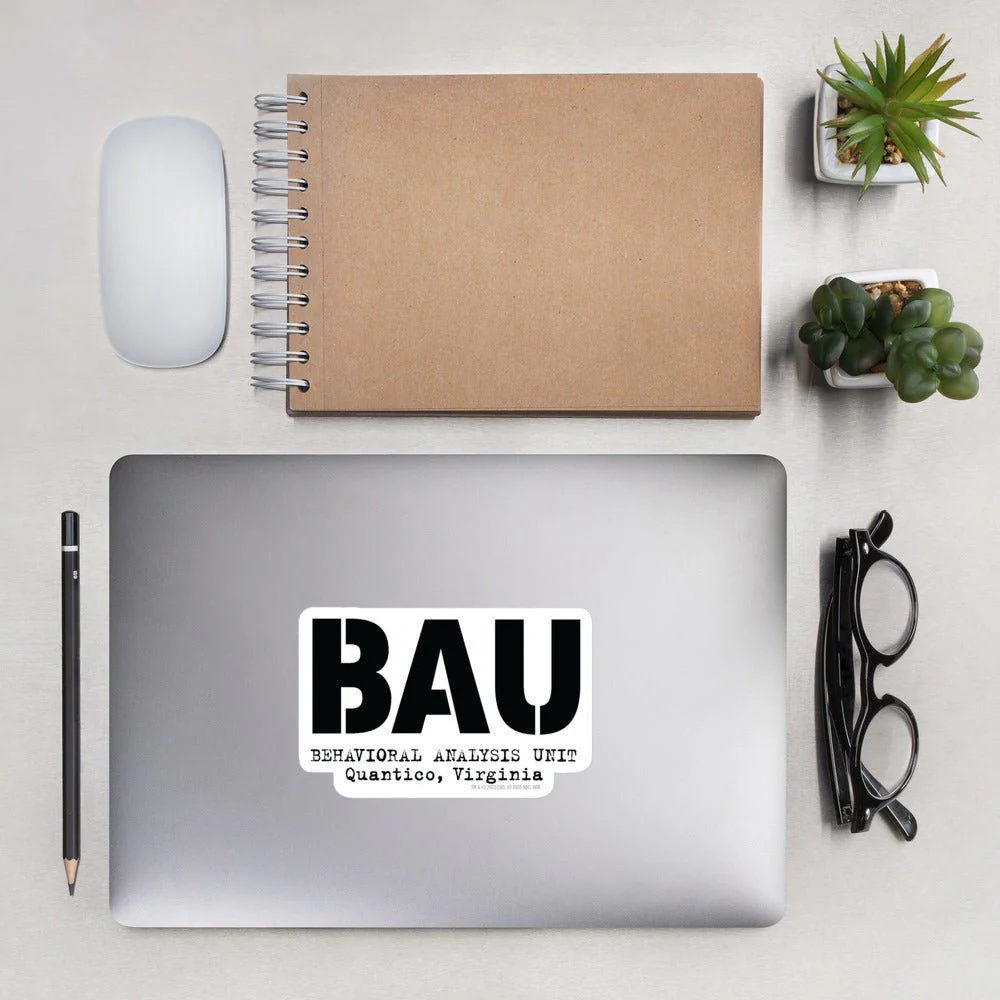 Criminal Minds BAU Sticker - Image 2