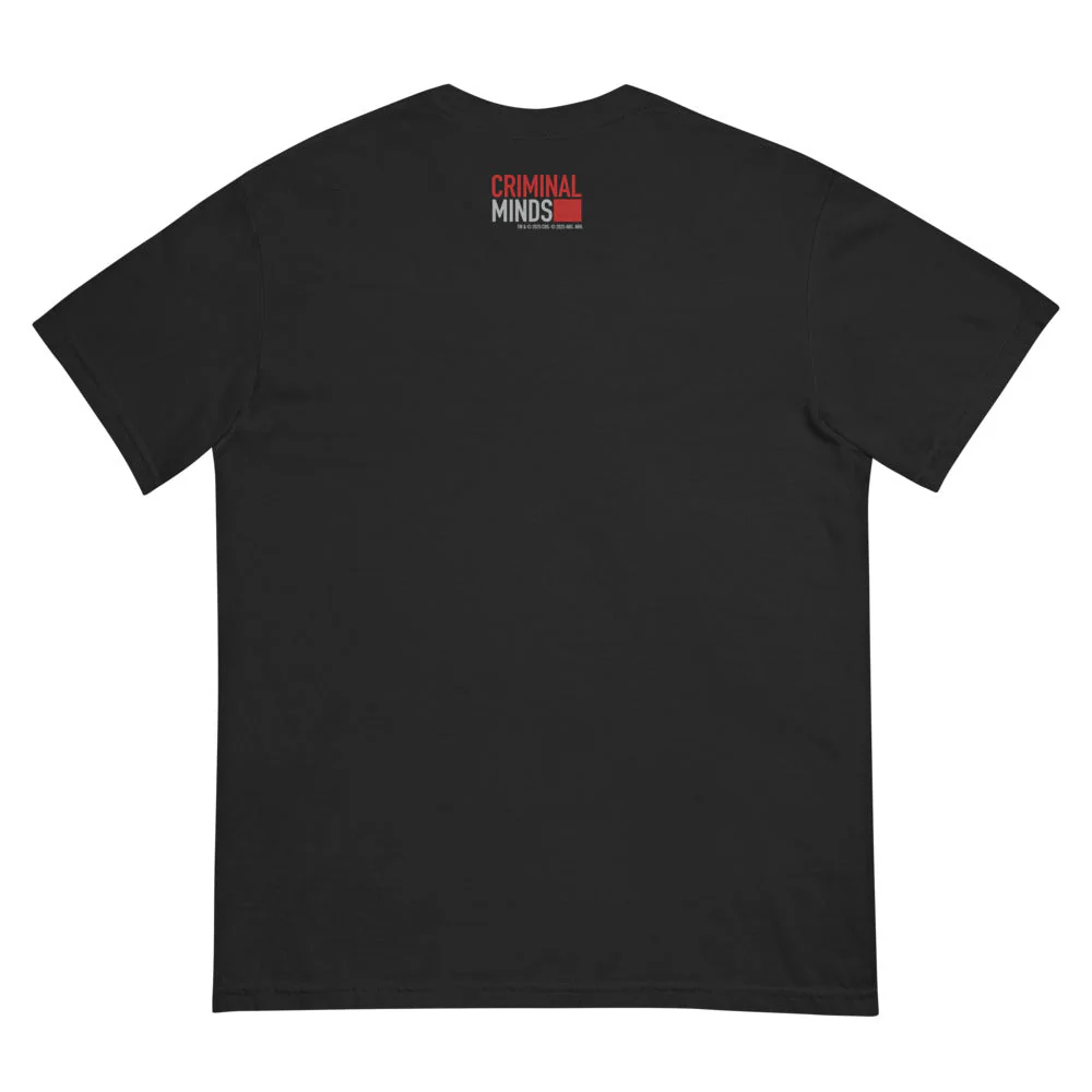 Criminal Minds BAU Unisex Comfort Colors T-Shirt - Image 2