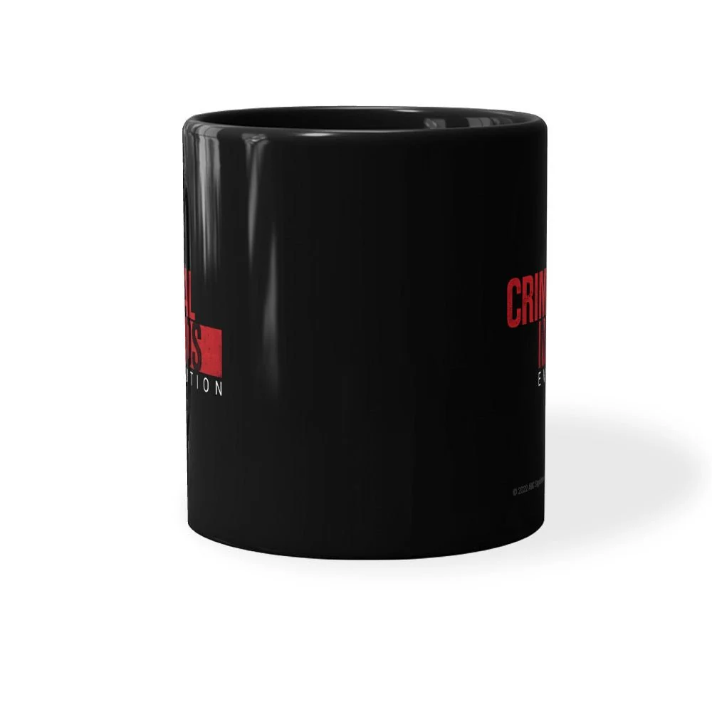 Criminal Minds Evolution Logo Black Mug - Image 3