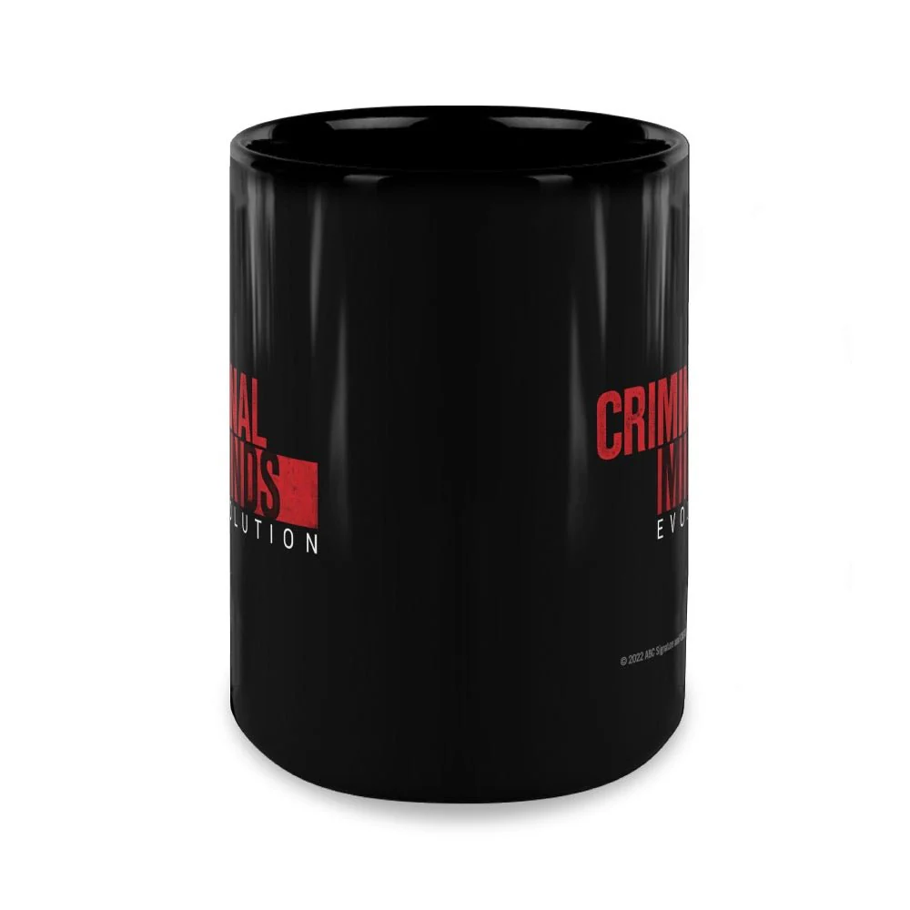 Criminal Minds Evolution Logo Black Mug - Image 6