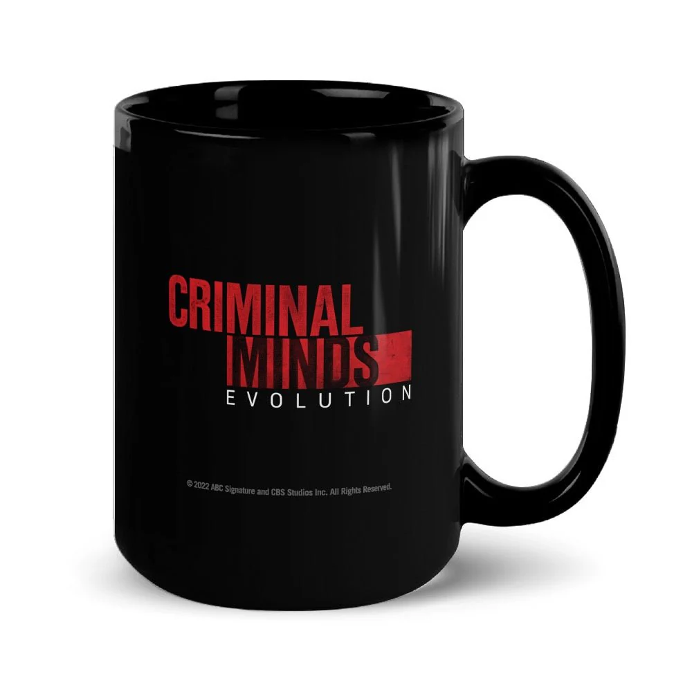 Criminal Minds Evolution Logo Black Mug - Image 7