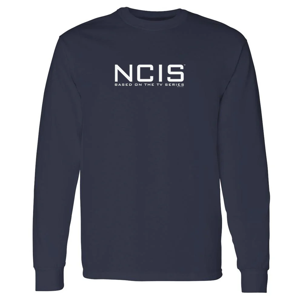 NCIS Logo Adult Long Sleeve T-Shirt - Image 3