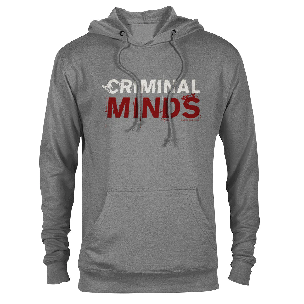 Criminal Minds Logo Lightweight Hooded Sweatshirt - Image 4