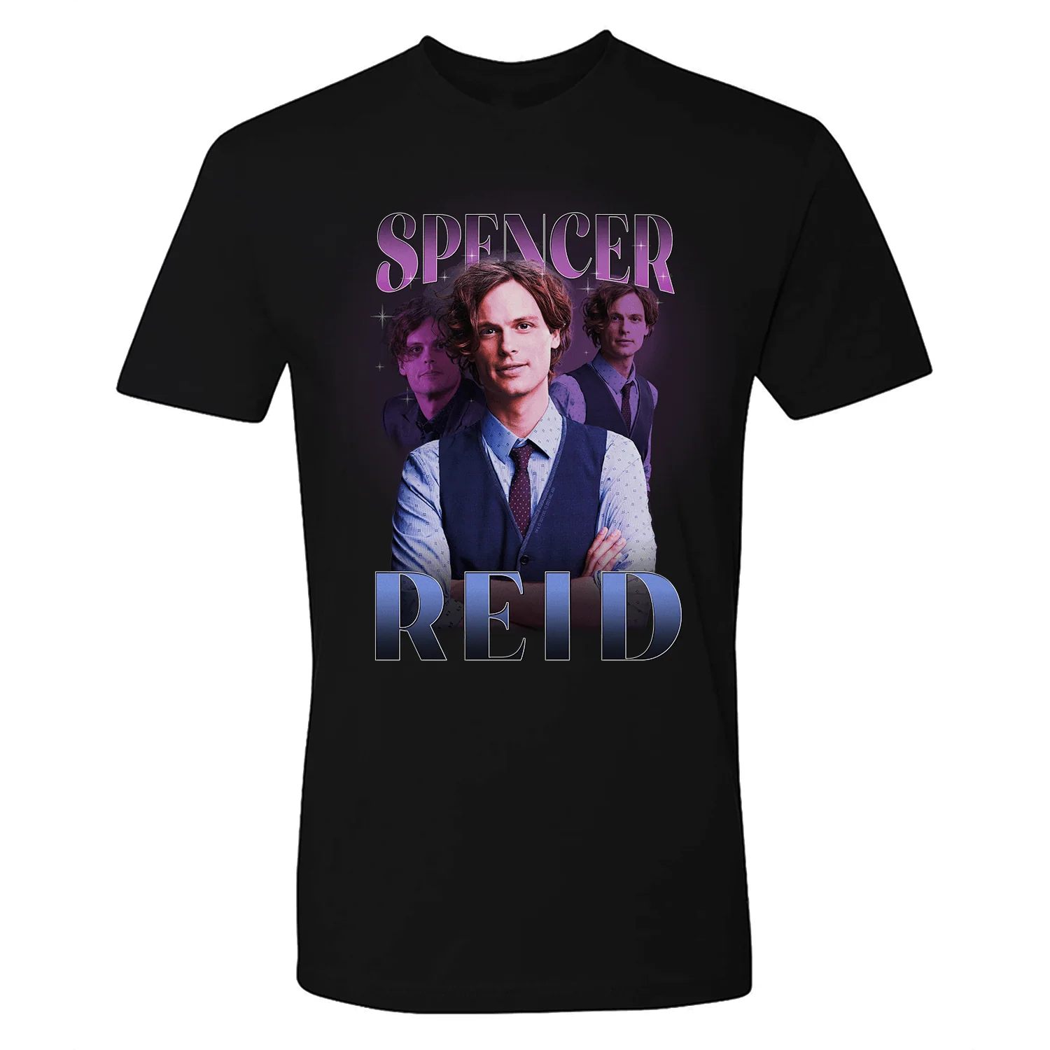 Criminal Minds Spencer Reid Heart Throb Adult Short Sleeve T-Shirt