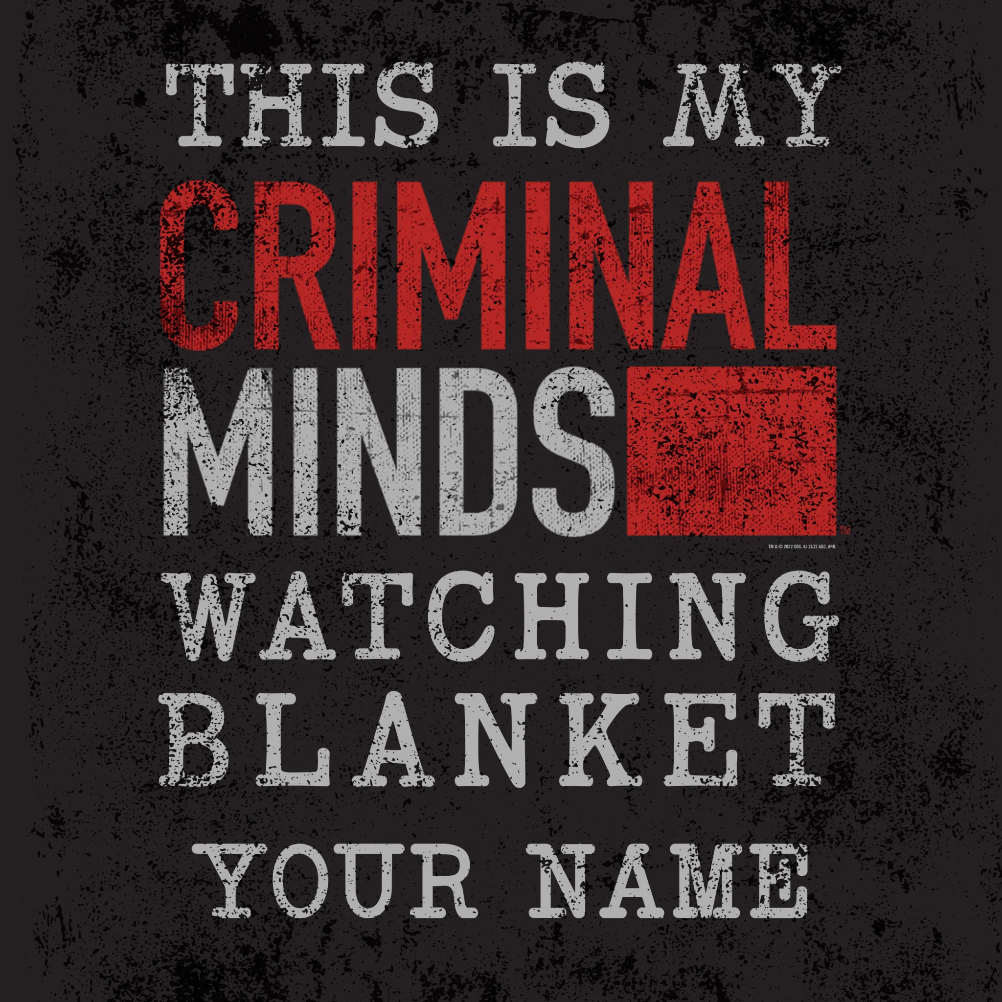Criminal Minds Watching Personalized Sherpa Blanket - Image 2