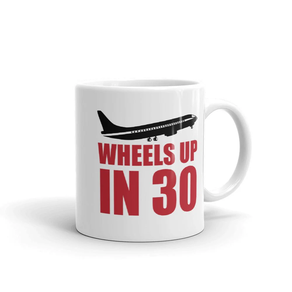 Criminal Minds Wheels Up White Mug