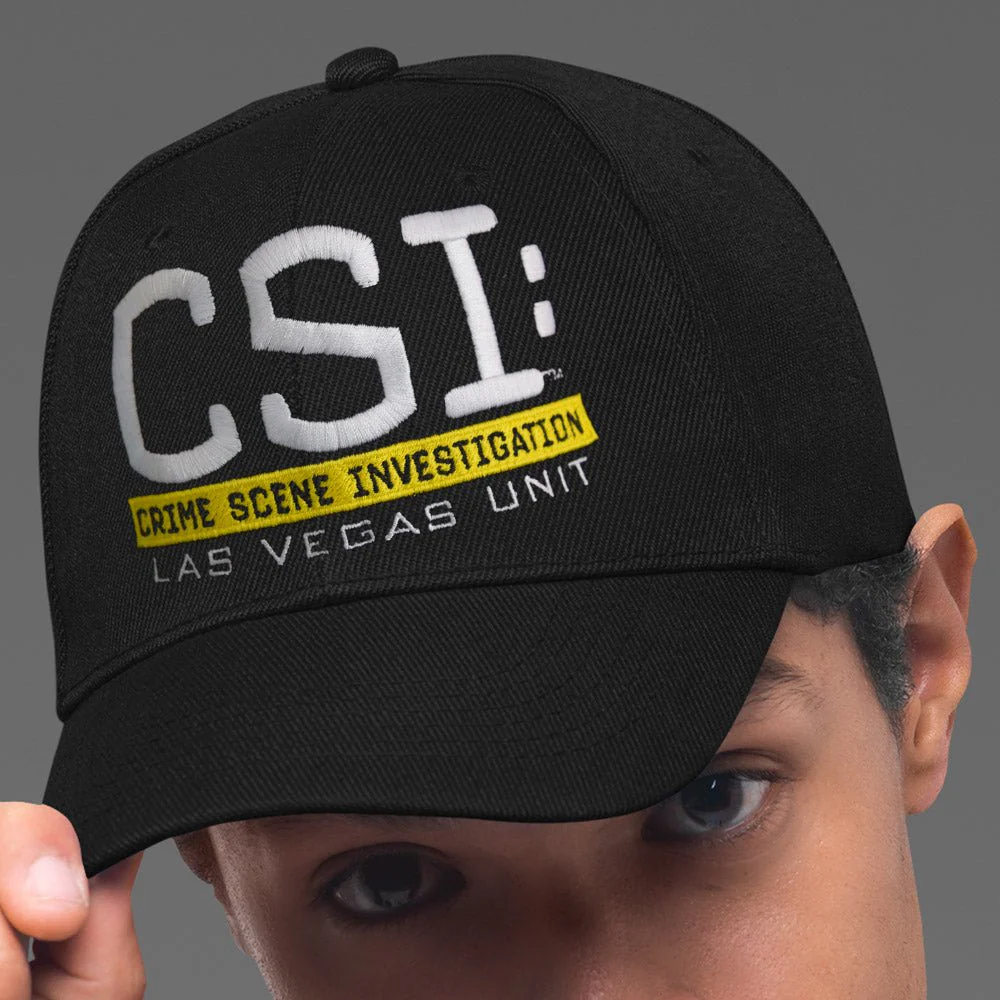 CSI: Crime Scene Investigation Las Vegas Unit Logo Embroidered Hat - Image 3
