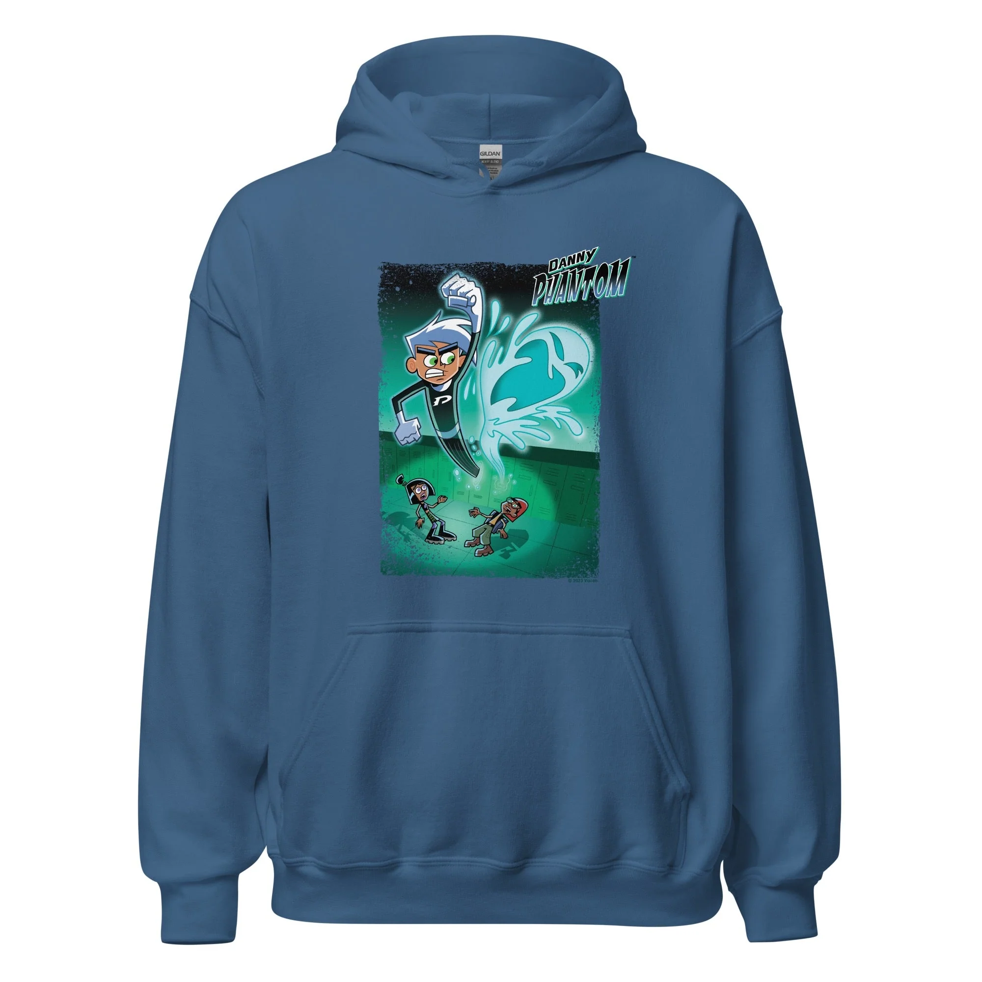 Danny Phantom Best Friends Adult Hooded Sweatshirt - Image 6