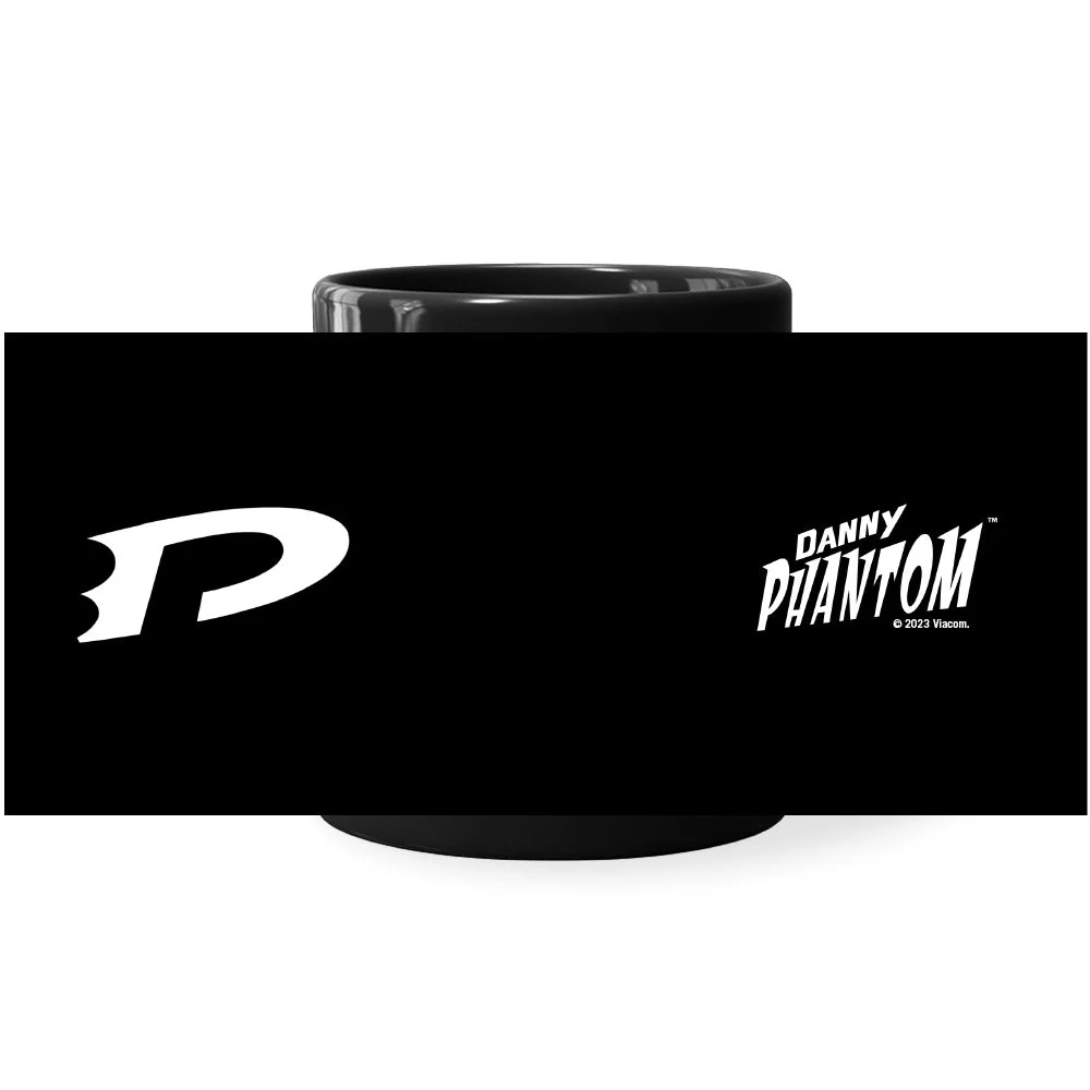 Danny Phantom Logo Black Mug - Image 2