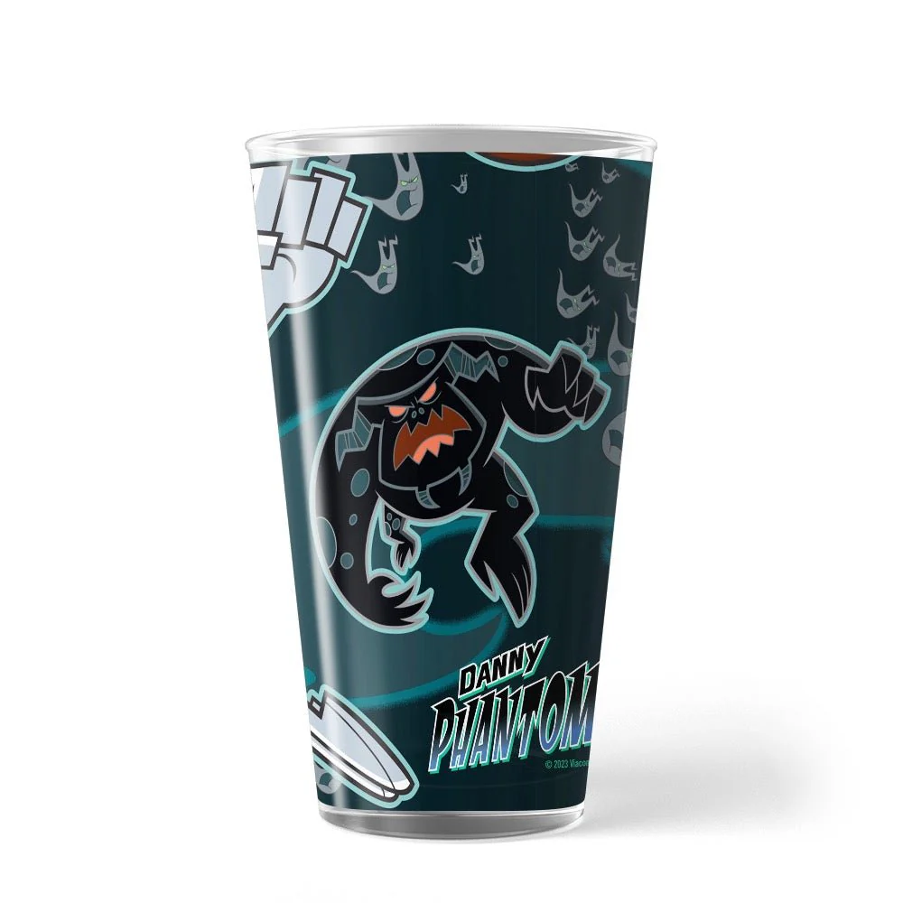 Danny Phantom Phantom In Flight Pint Glass - Image 3