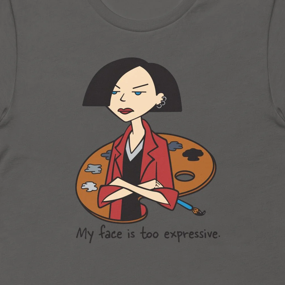 Daria Jane Expressive Adult T-Shirt - Image 2