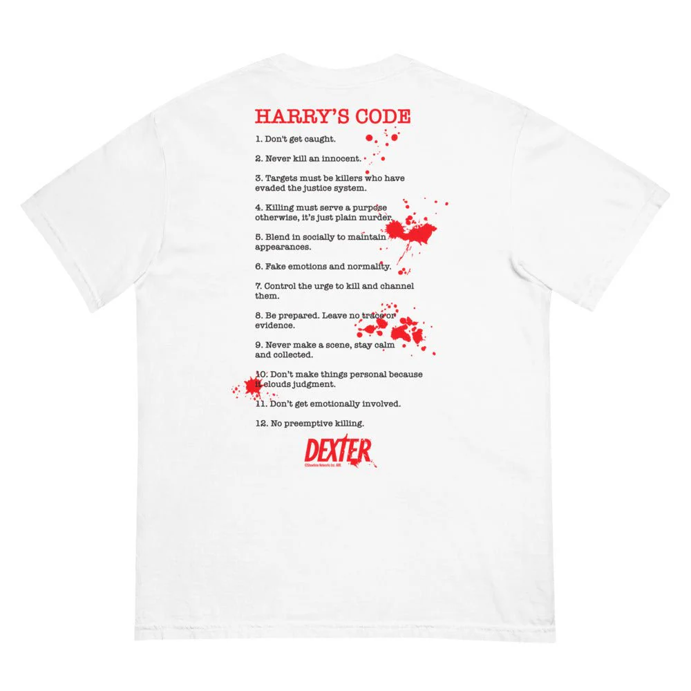 Dexter Harry's Code Comfort Colors T-Shirt - Image 12