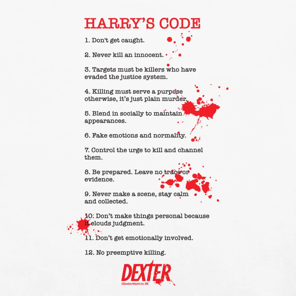 Dexter Harry's Code Comfort Colors T-Shirt - Image 14