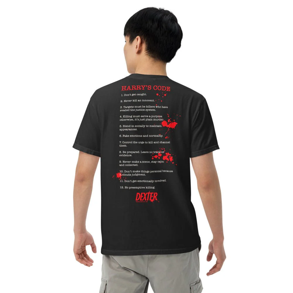 Dexter Harry's Code Comfort Colors T-Shirt - Image 9