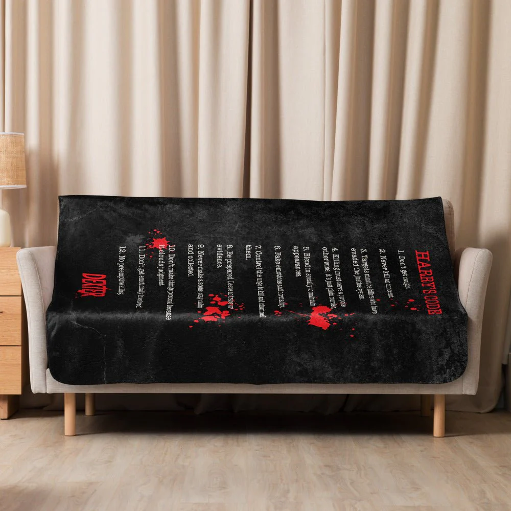 Dexter Harry's Code Sherpa Blanket - Image 12