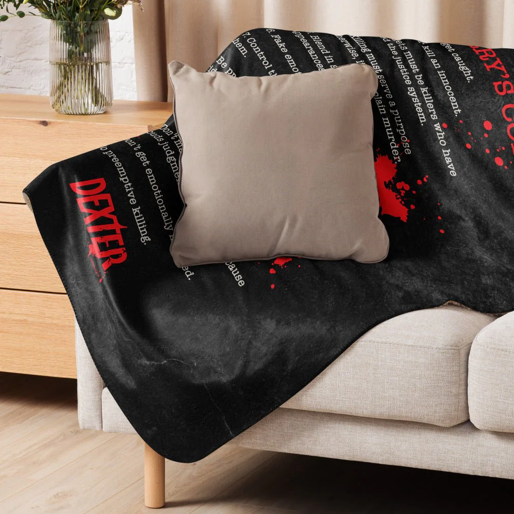 Dexter Harry's Code Sherpa Blanket - Image 16