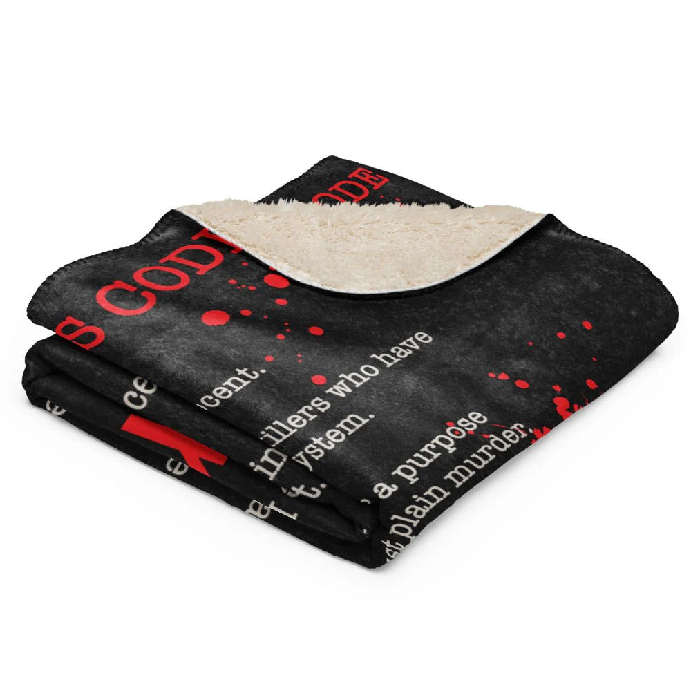 Dexter Harry's Code Sherpa Blanket - Image 18