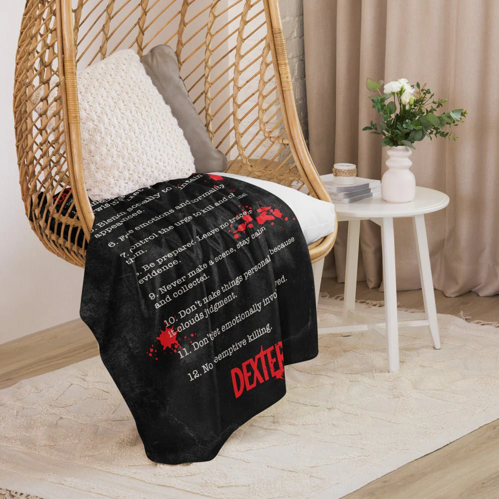Dexter Harry's Code Sherpa Blanket - Image 20