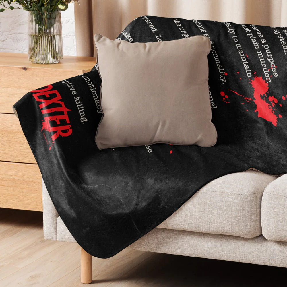 Dexter Harry's Code Sherpa Blanket - Image 21