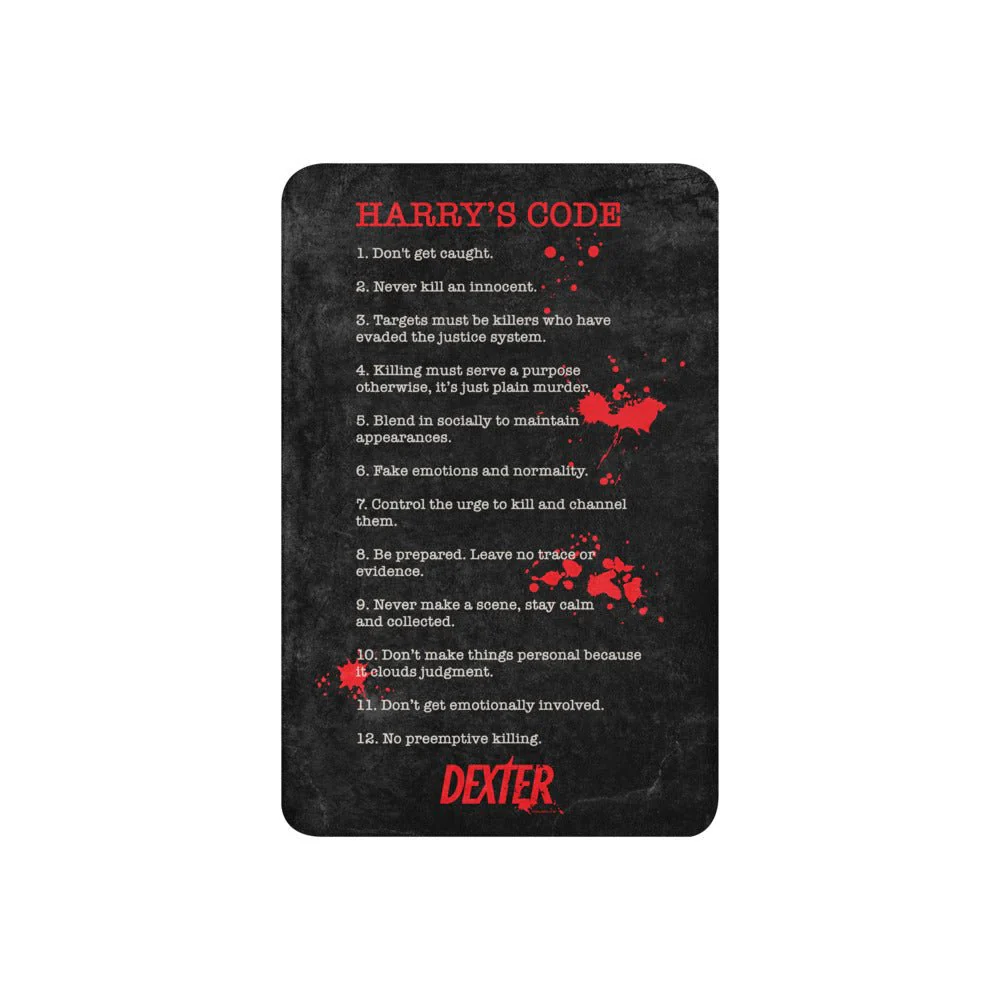 Dexter Harry's Code Sherpa Blanket - Image 3