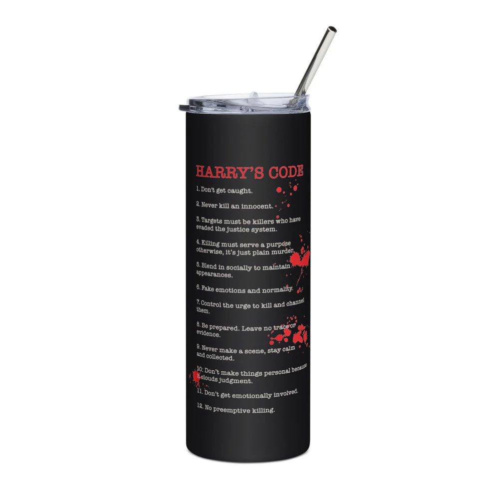 Dexter Harry's Code Stainless Steel Tumbler