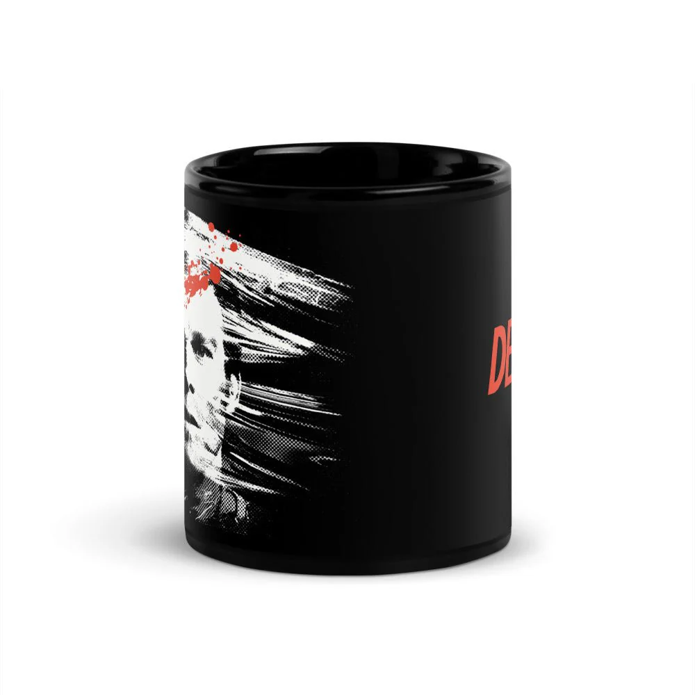 Dexter In Plastic Black Mug - Image 3