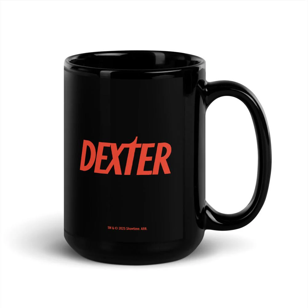 Dexter In Plastic Black Mug - Image 9