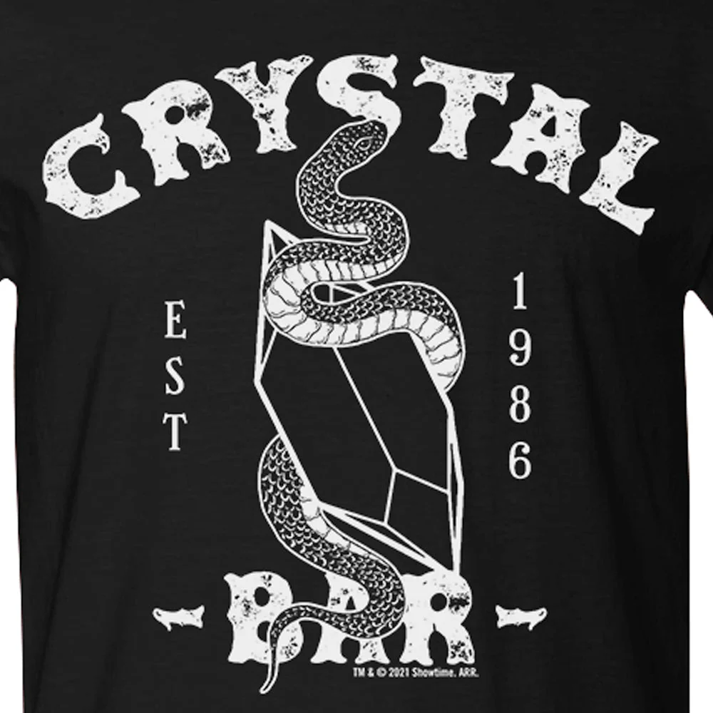 Dexter: New Blood Crystal Bar Logo Adult Short Sleeve T-Shirt - Image 2